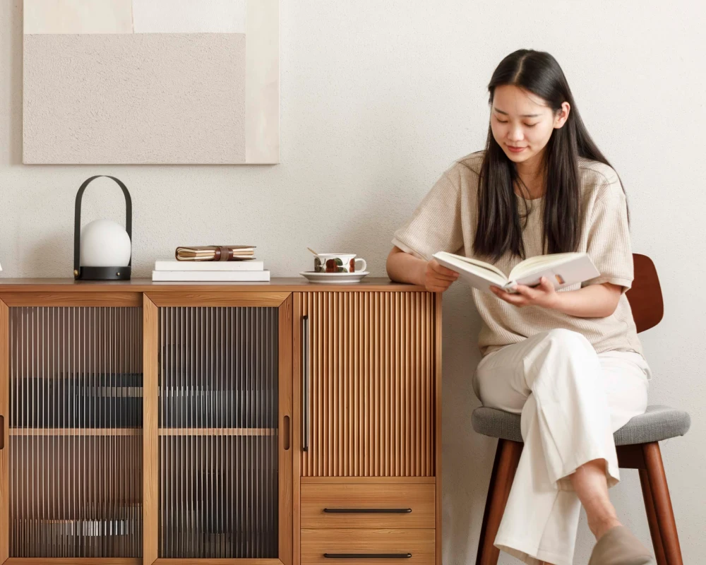ribbed sideboard