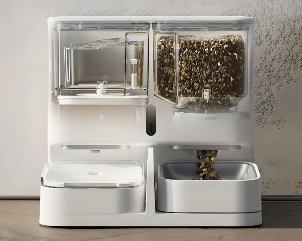 automatic dog water feeder