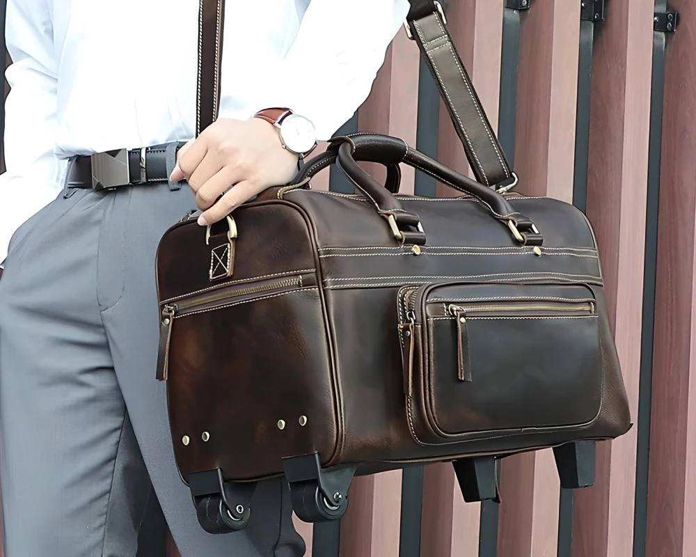 2 wheel luggage